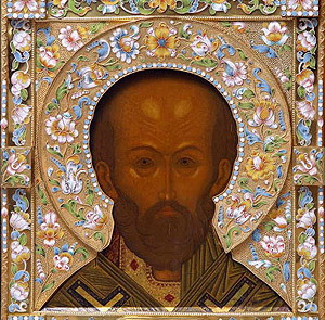 Икону свят. Николая VIII в. похитили во время службы