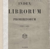 �������� ������� �� Index Librorum Prohibitorum