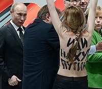 ���������� ������ ����������� ����� ������-����� FEMEN