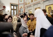 Патриарх Кирилл помолился «о воеводе десантном Владимире» и о его жертвах в Украине