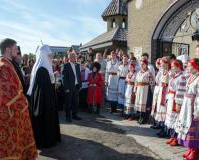 Глава УПЦ КП освятив у Житомирі храм грузинської громади