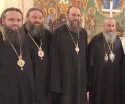 Руководство УПЦ вместе с мятежным епископом из Буковины и депутатом Новинским отпраздновало в Грузии годовщину интронизации Католикоса-Патриарха Илии
