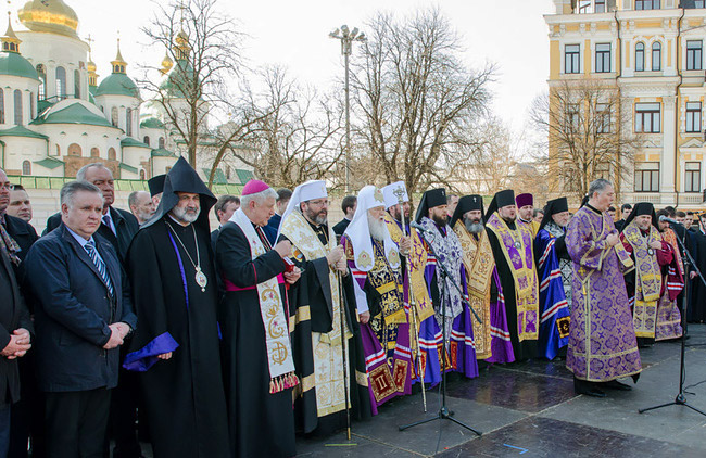 Церкви молилися разом за мир в Україні та перемогу над російським агресором