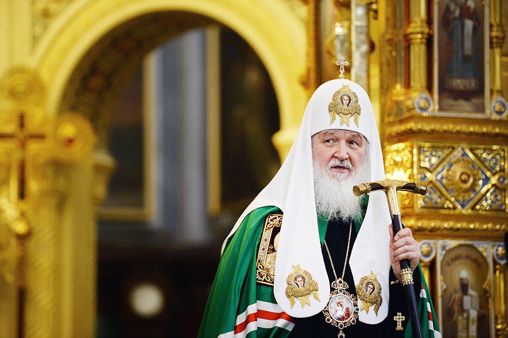 Патриарх Кирилл призывает мировых лидеров не допустить "нацистского" законодательства в Украине