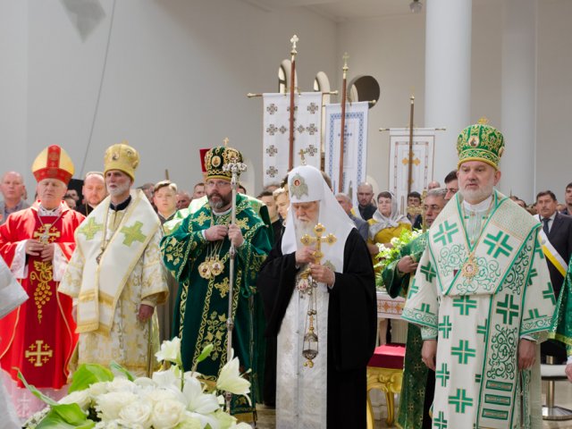 Глави УПЦ КП і УАПЦ відправили у соборах УГКЦ заупокійні служби за архієпископом Любомиром Гузаром Глави УПЦ КП і УАПЦ відправили у соборах УГКЦ заупокійні служби за архієпископом Любомиром Гузаром
