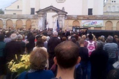 Громаду Жовкви сколихнула неповага церкви УПЦ до загиблого в АТО бійця