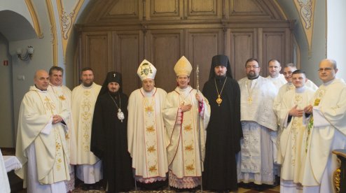 Католицькі і православні єпископи разом святкували Різдво у Житомирі
