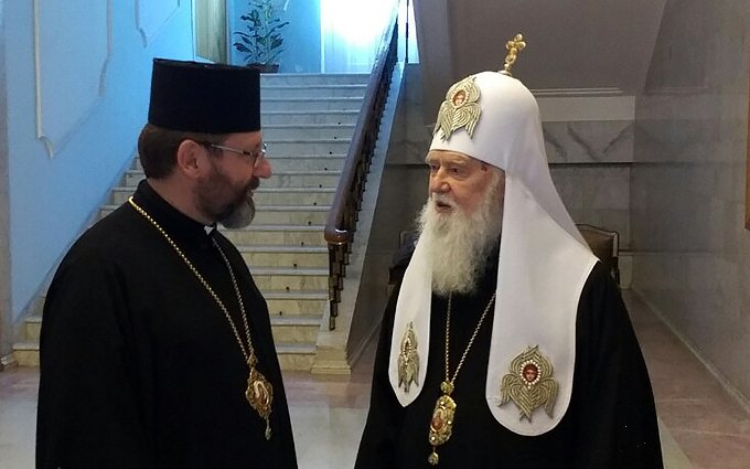 Керівники України, церков і громадських організацій вітають главу УПЦ КП з 89-річчям