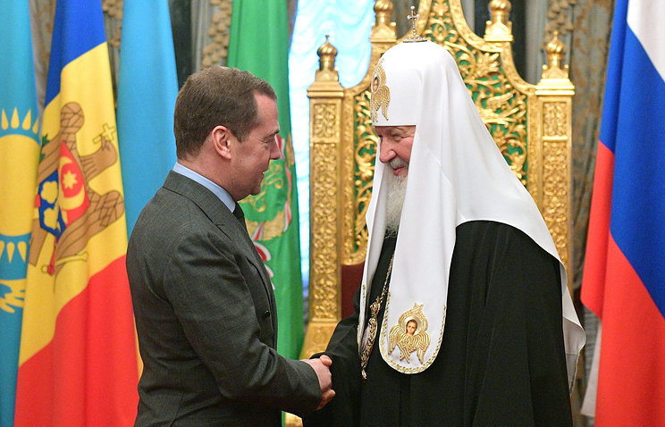 Патриарх Кирилл подтвердил сформировавшуюся в России "симфонию Церкви и государства"