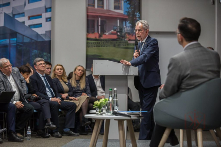 Президент Австрії виступив перед студентами Українського католицького університету
