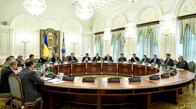 Порошенко розповів на РНБО про хід переговорів з Вселенським патріархом щодо автокефалії