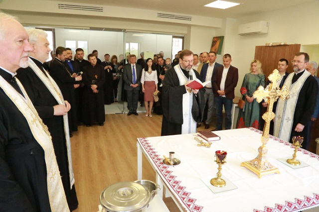 Відкрито і освячено Патріарший адміністративний центр УГКЦ у Києві