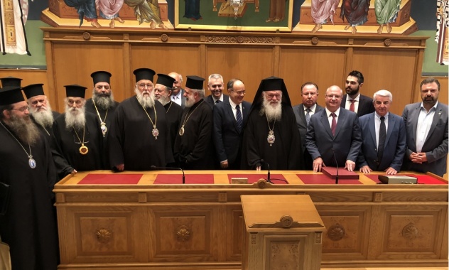 Глава комитета Госдумы РФ и глава Админаппарата Киевской митрополии УПЦ отговаривают Элладскую Церковь от признания украинской автокефалии