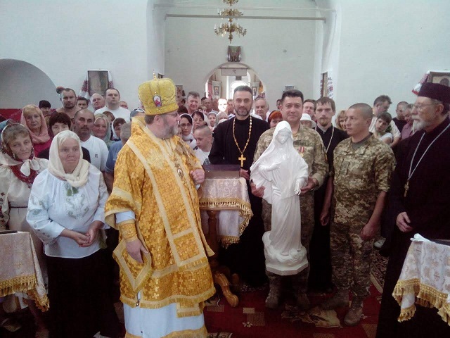 УПЦ КП нагородила полковника ЗСУ
