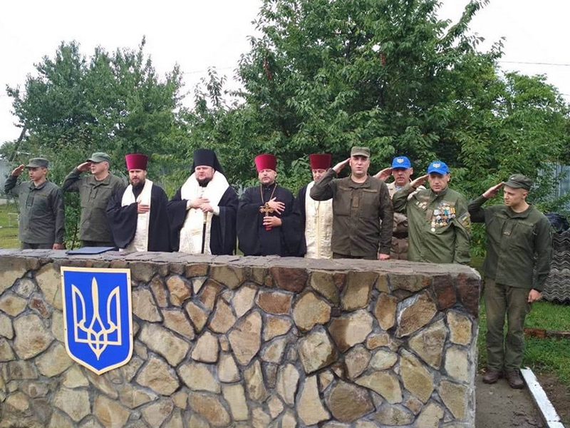 Єпископ УПЦ КП відвідав частину Національної гвардії України