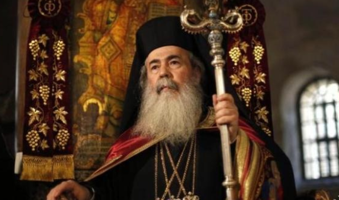 Патриарх Феофил рассказал, как Иерусалимская Церковь окормляла народ Украины