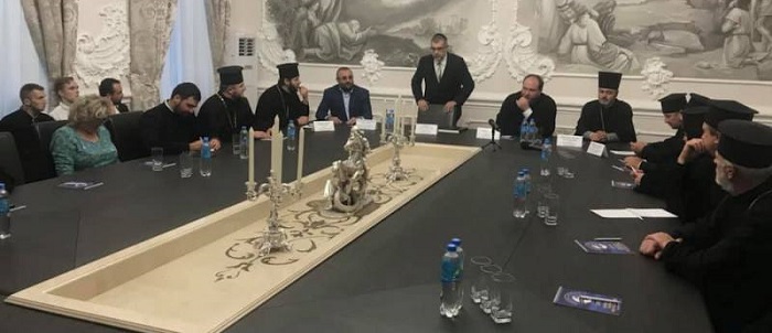 Професор єврейської історії зі США виступив перед слухачами в Дніпропетровській єпархії УПЦ КП