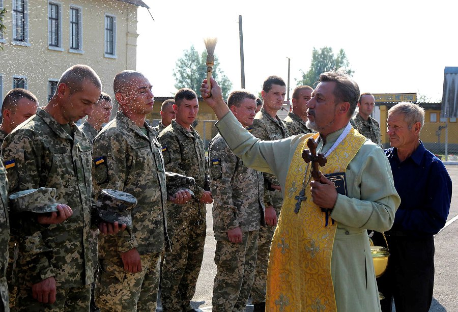Капелан УПЦ КП благословив миротворців Місії ООН у Республіці Конго