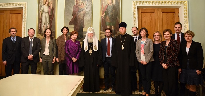 Глава УПЦ КП розповів делегації Європейської ради з міжнародних відносин про томос і довільну мову богослужіння