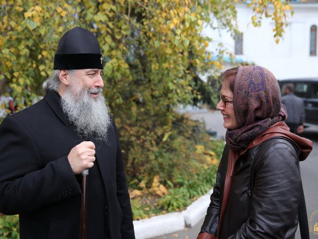 Святогірську лавру відвідала посол США в Україні Святогірську лавру відвідала посол США в Україні