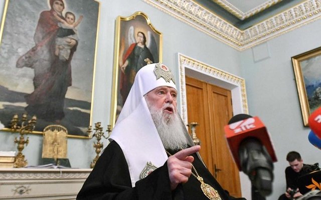 Глава УПЦ КП виступив із зверненням до Кремля — "братовбивць — нових каїнів" Глава УПЦ КП виступив із зверненням до Кремля — "братовбивць — нових каїнів"
