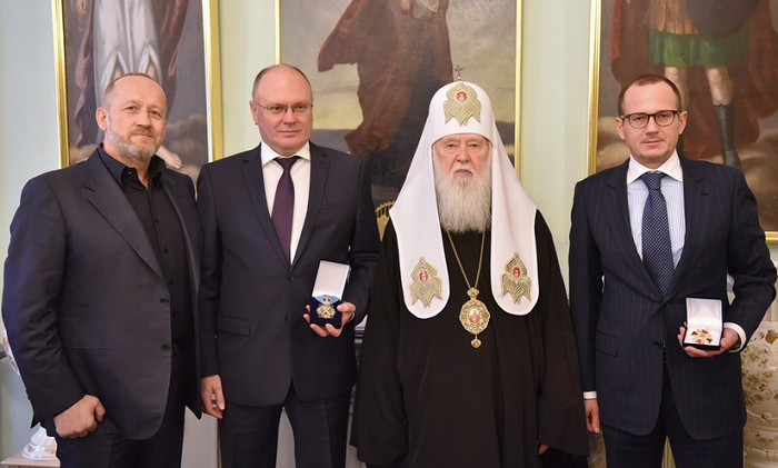Філарет нагородив екс-міністра з надзвичайних ситуацій та голову Аграрної партії в Житомирщині