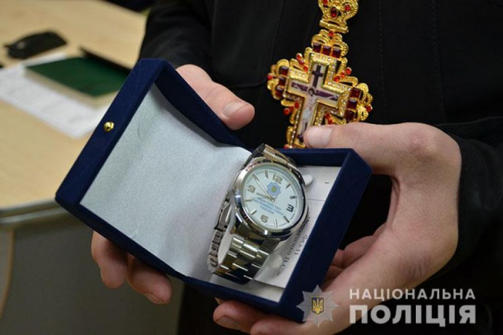 Військовий капелан УГКЦ отримав відзнаку від поліцейських
