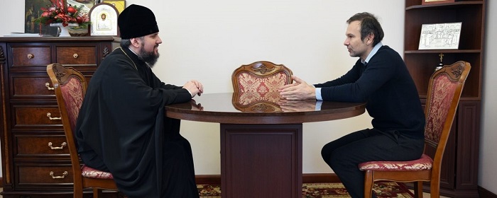 Глава ПЦУ зустрівся з лідером рок-гурту «Океан Ельзи» та обговорив з ним шляхи досягнення миру в Україні