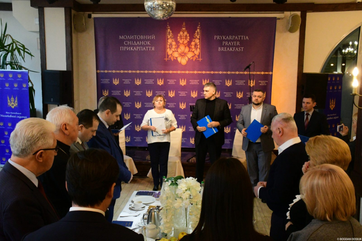 В Івано-Франківську провели перший обласний молитовний сніданок