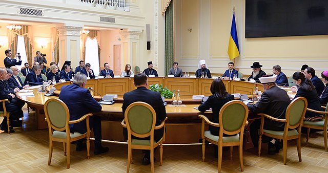 Прем’єр-міністр України підкреслює «високий рівень взаємодії» з Всеукраїнською Радою Церков Прем’єр-міністр України підкреслює «високий рівень взаємодії» з Всеукраїнською Радою Церков