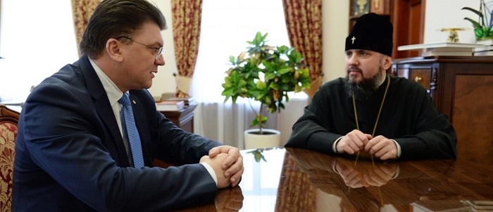 Митрополит Епіфаній і міністр молоді та спорту обговорили напрямки співпраці