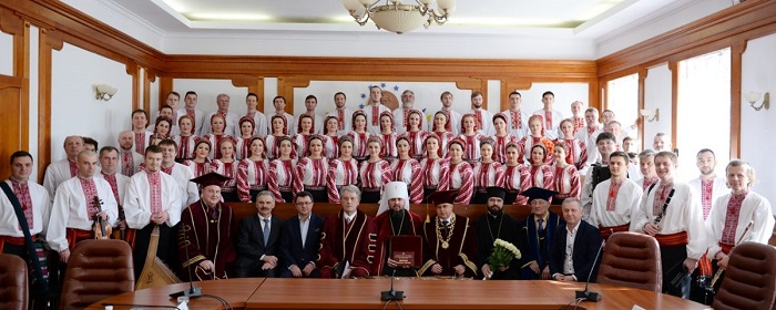 Митрополит Епіфаній став почесним доктором НПУ ім. М. Драгоманова