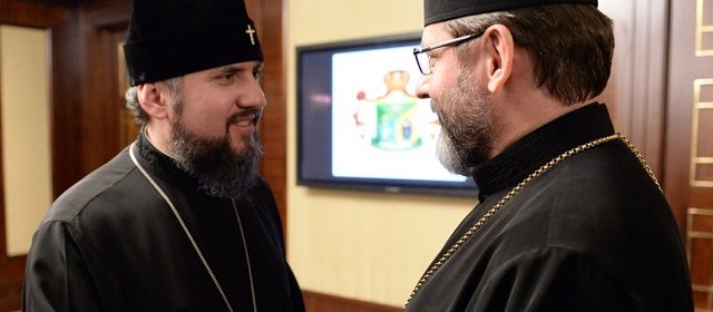 Предстоятелі ПЦУ і УГКЦ порозумілися — богослужіння в Софійському соборі відмінили Предстоятелі ПЦУ і УГКЦ порозумілися — богослужіння в Софійському соборі відмінили