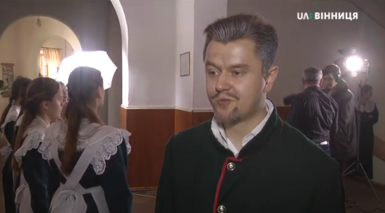 Священик УПЦ (МП) зіграв у фільмі Миколу Леонтовича