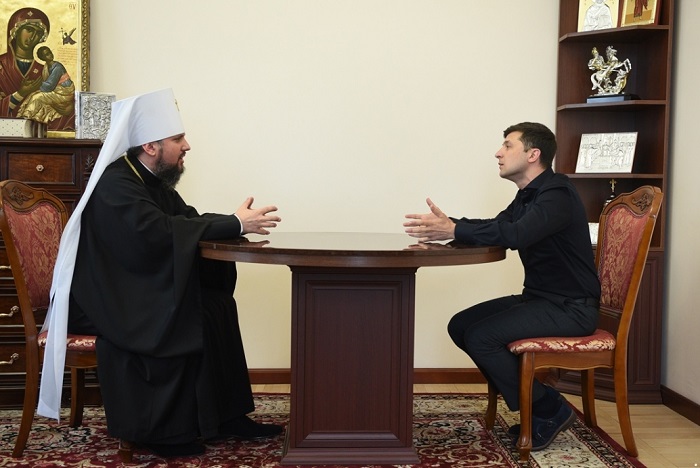 Зеленський провів зустрічі з предстоятелями українських церков