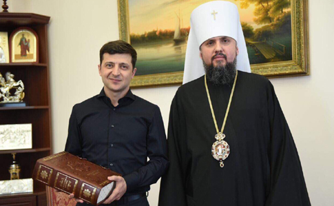 Зеленський записав від духовенства "послання миру для мешканців Криму та Донбасу"