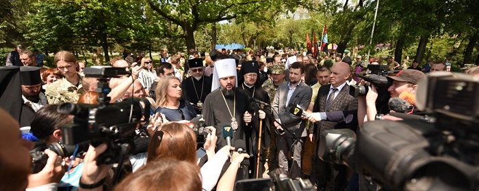 Митрополит Епіфаній: «Шануємо Філарета, але не підтримуємо думок, які він висловив»