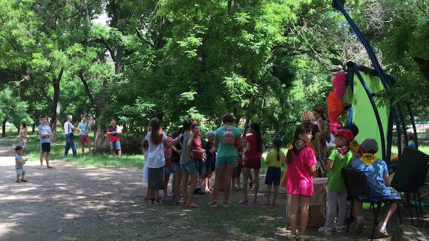 Адвентисти Миколаєва проводять для дітей богослужіння просто неба
