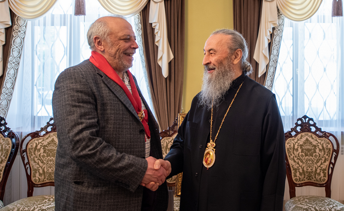 Спикер-самозванец УПЦ (МП) получил орден от митрополита Онуфрия