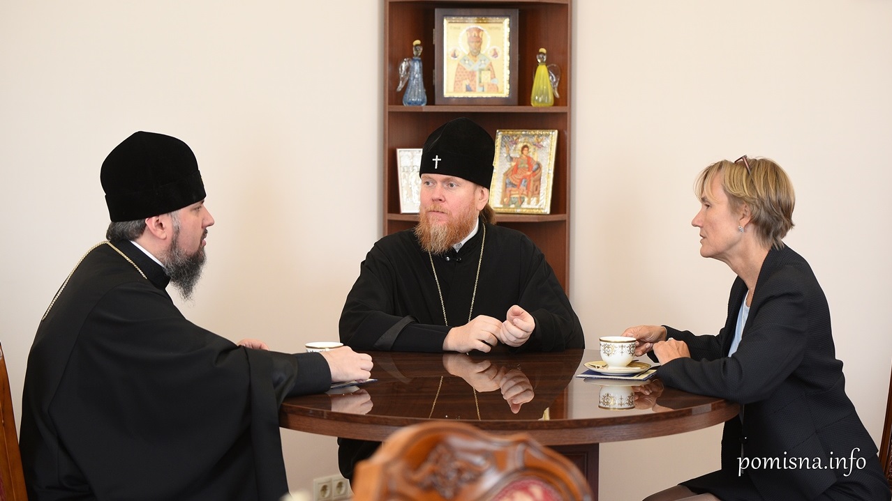 Глава ПЦУ обговорив з послом Німеччини міжконфесійну ситуацію в Україні
