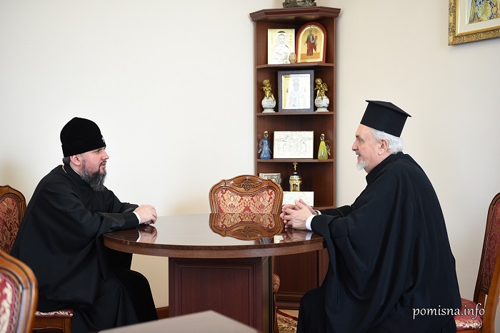 Митрополит Галльський Еммануїл – главі ПЦУ: «Проблеми незабаром будуть подолані і відійдуть у минуле»