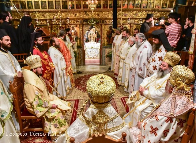Делегація ПЦУ співслужила ієрархам трьох помісних Православних Церков Делегація ПЦУ співслужила ієрархам трьох помісних Православних Церков