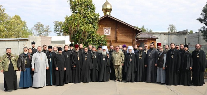 В Очакові відбулися збори військових капеланів УПЦ (МП)