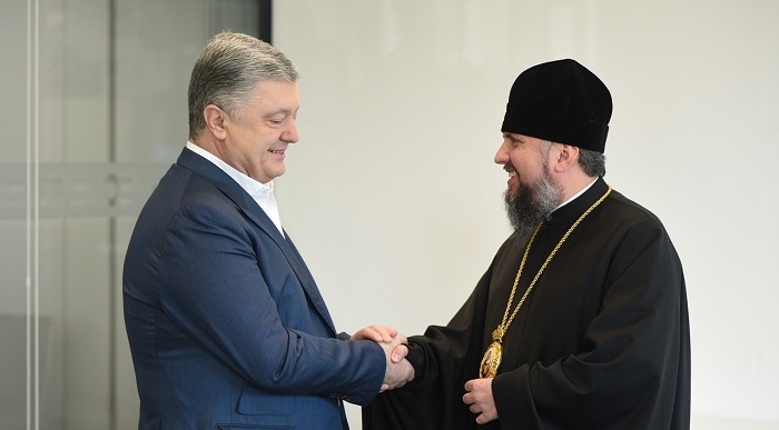 Митрополит Епіфаній обговорив з Петром Порошенком релігійну та міжконфесійну ситуацію