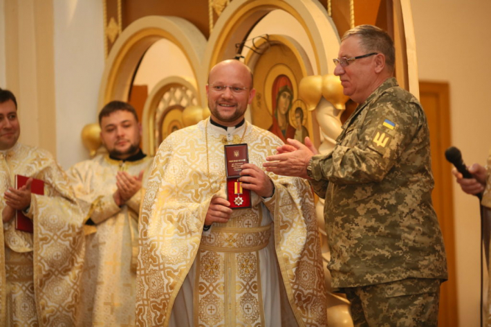 Військові нагородили священників УГКЦ