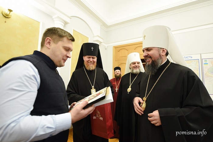 Глава ПЦУ обговорив з очільником Чернігівської ОДА спільні ініціативи