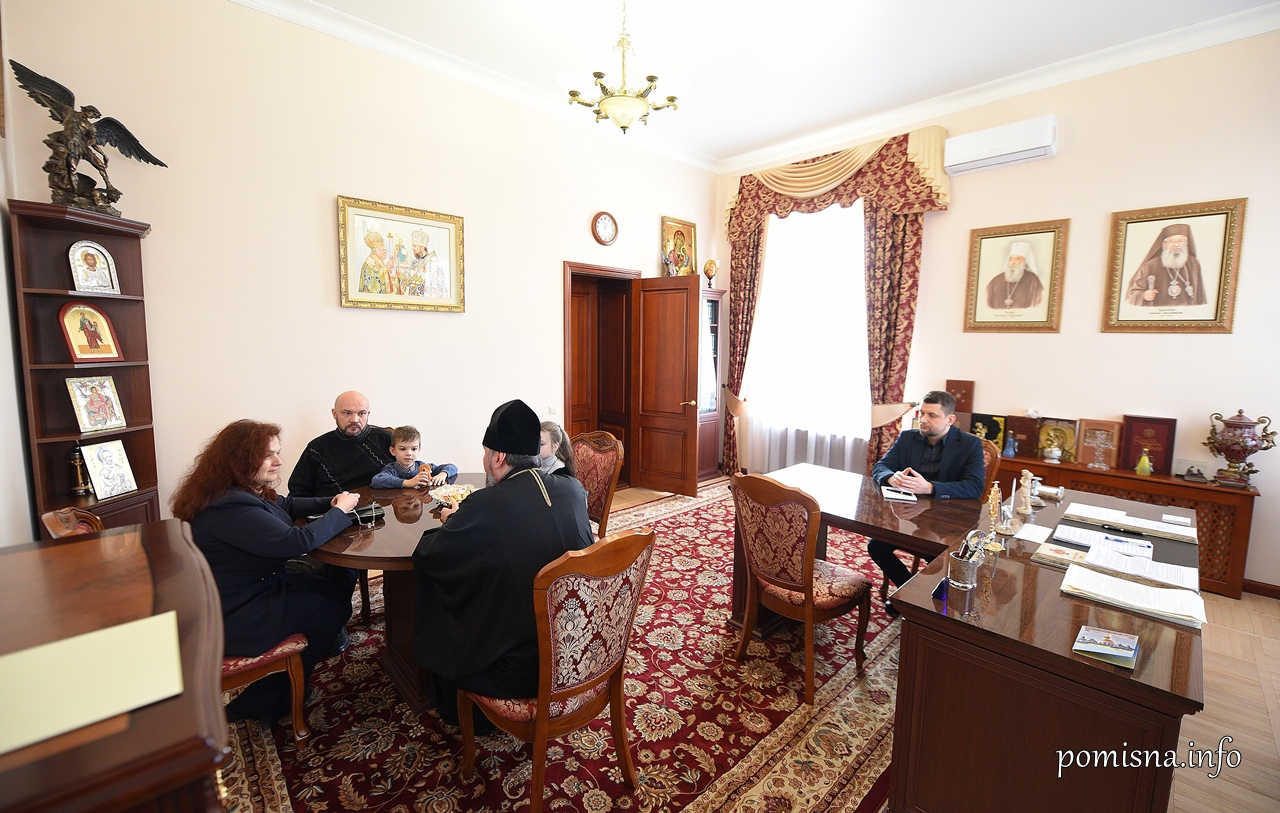 Глава ПЦУ обговорив з новопризначеним послом України в Йорданії ситуацію на Близькому Сході