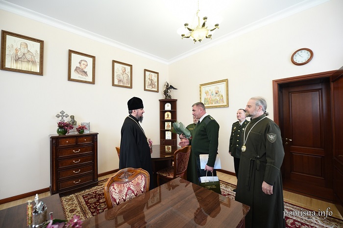 Глава ПЦУ обговорив співпрацю з командувачем Нацгвардії та начальником Київського військового ліцею