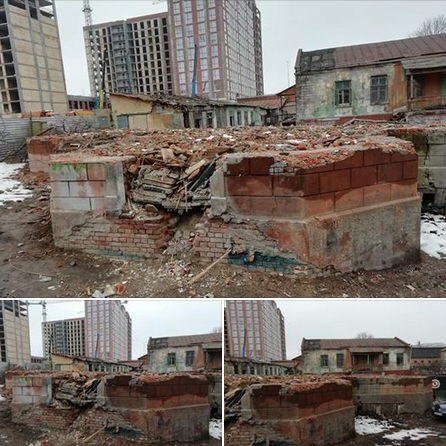 У Дніпрі руйнують залишки церкви початку ХХ ст.