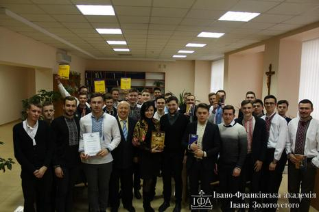 Студенти академії УГКЦ провели брейн-ринг «Чи добре я знаю Шевченка?»